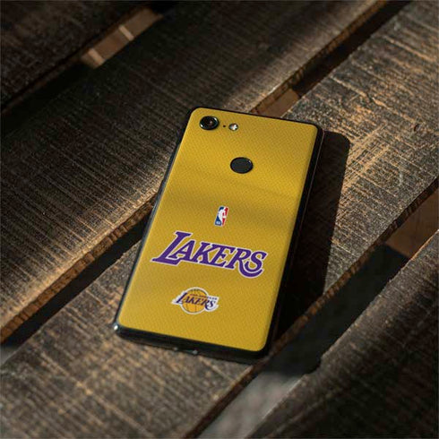 NBA Los Angeles Lakers Jersey Google Pixel 3 Skin
